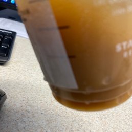 This is the coffee that I got! Like I said it's more water than anything else. This is the coffee that I got! Like I said it's more water than anything else.
