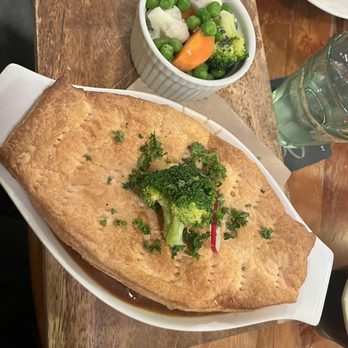 Seumus's Irish Bar - Guinness beef pie! - Irish Pub Near Me - Picton, MBH