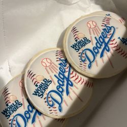 Torrance Bakery - Dodgers sugar cookies were a hit for playoffs games