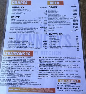 Menu photo 3 Kennedy's Craft Kitchen & Cocktails Long Beach, CA Menu photo 3 Kennedy's Craft Kitchen & Cocktails Long Beach, CA
