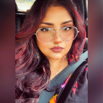 Shampoo Avenue B - Magenta balayage with orchid notes - Hair Salons Near Me - New York, New York Shampoo Avenue B - Magenta balayage with orchid notes - Hair Salons Near Me - New York, New York