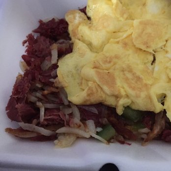 Parkside Coney Island - Corn beef hash with scrambled egg - Fast Food Near Me - Highland Park, Michigan Parkside Coney Island - Corn beef hash with scrambled egg - Fast Food Near Me - Highland Park, Michigan