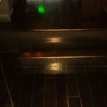 Bourbon Steak - Stairs - Watch Your Step! Semi Dark Restaurant - they should have soft lights along the way to prevent accidents. My Camera Flash was on. - Steakhouses Near Me - Glendale, California
