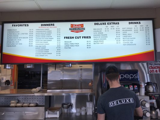 Deluxe Hamburgers by null