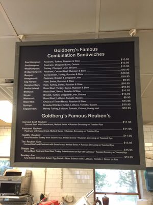Menu photo 5 Goldberg's East Hampton, NY