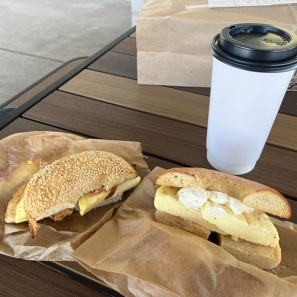 Don Guerra's Barrio Bagel & Slice - Breakfast sandwiches on the sesame and plain bagels - Pizza Near Me - Gilbert, Arizona Don Guerra's Barrio Bagel & Slice - Breakfast sandwiches on the sesame and plain bagels - Pizza Near Me - Gilbert, Arizona