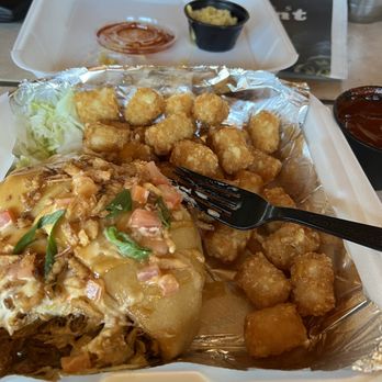 Stuffedlust - The Duke with pulled pork BBQ sans chile. - Food Trucks Near Me