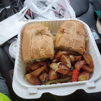 Las Margaritas - Mario Sub with home fries(not too bad). Turkey Ham, Bacon, Egg and Cheese. I would ommit the lettuce and tomatoes next time. - Mexican Near Me - Brentwood, Maryland Las Margaritas - Mario Sub with home fries(not too bad). Turkey Ham, Bacon, Egg and Cheese. I would ommit the lettuce and tomatoes next time. - Mexican Near Me - Brentwood, Maryland