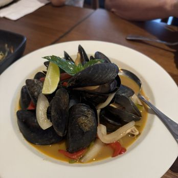 The Peppery Thai Restaurant - steamed mussels - Thai Near Me - Braintree, Massachusetts The Peppery Thai Restaurant - steamed mussels - Thai Near Me - Braintree, Massachusetts