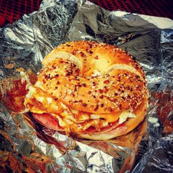 Firehouse Bagel 2 - The new heavy weight champion "Taylor ham, egg & cheese on an everything bagel" in Sussex County!