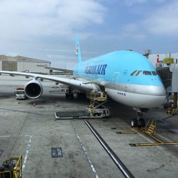 Korean Air - A380 double decker plane. Pretty new airplane. - Airlines Near Me - Los Angeles, California Korean Air - A380 double decker plane. Pretty new airplane. - Airlines Near Me - Los Angeles, California
