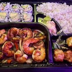 Hokkaido Japanese Restaurant - Shrimp Teriyaki Bento Box