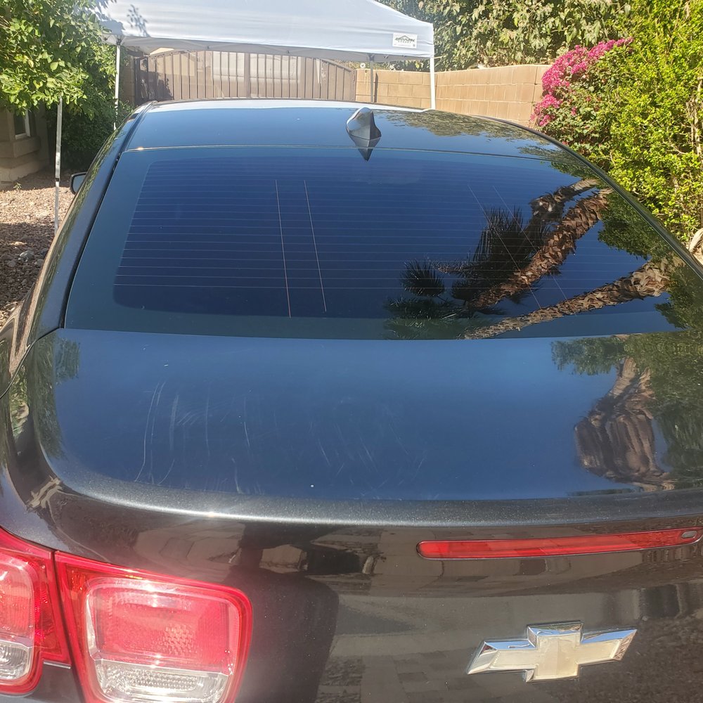 Executive Tint - Back windshield - Home Window Tinting Near Me - Palm Desert, California Executive Tint - Back windshield - Home Window Tinting Near Me - Palm Desert, California