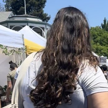 Combs Salon - My hair after Shannel (the salon owner) "fixed" it - Hair Salons Near Me - Campbell, California