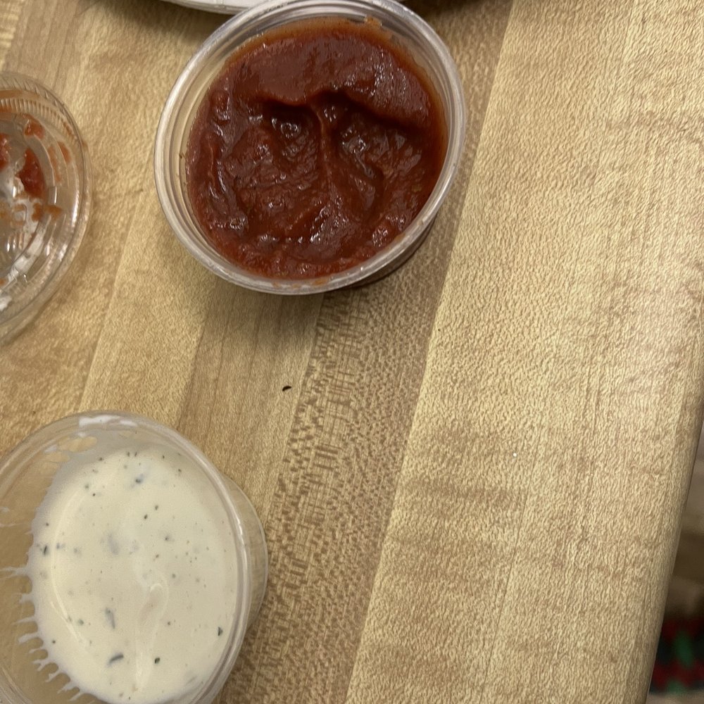 Round Table Pizza - various condiments and sauces - Pizza Near Me - Fernley, Nevada Round Table Pizza - various condiments and sauces - Pizza Near Me - Fernley, Nevada