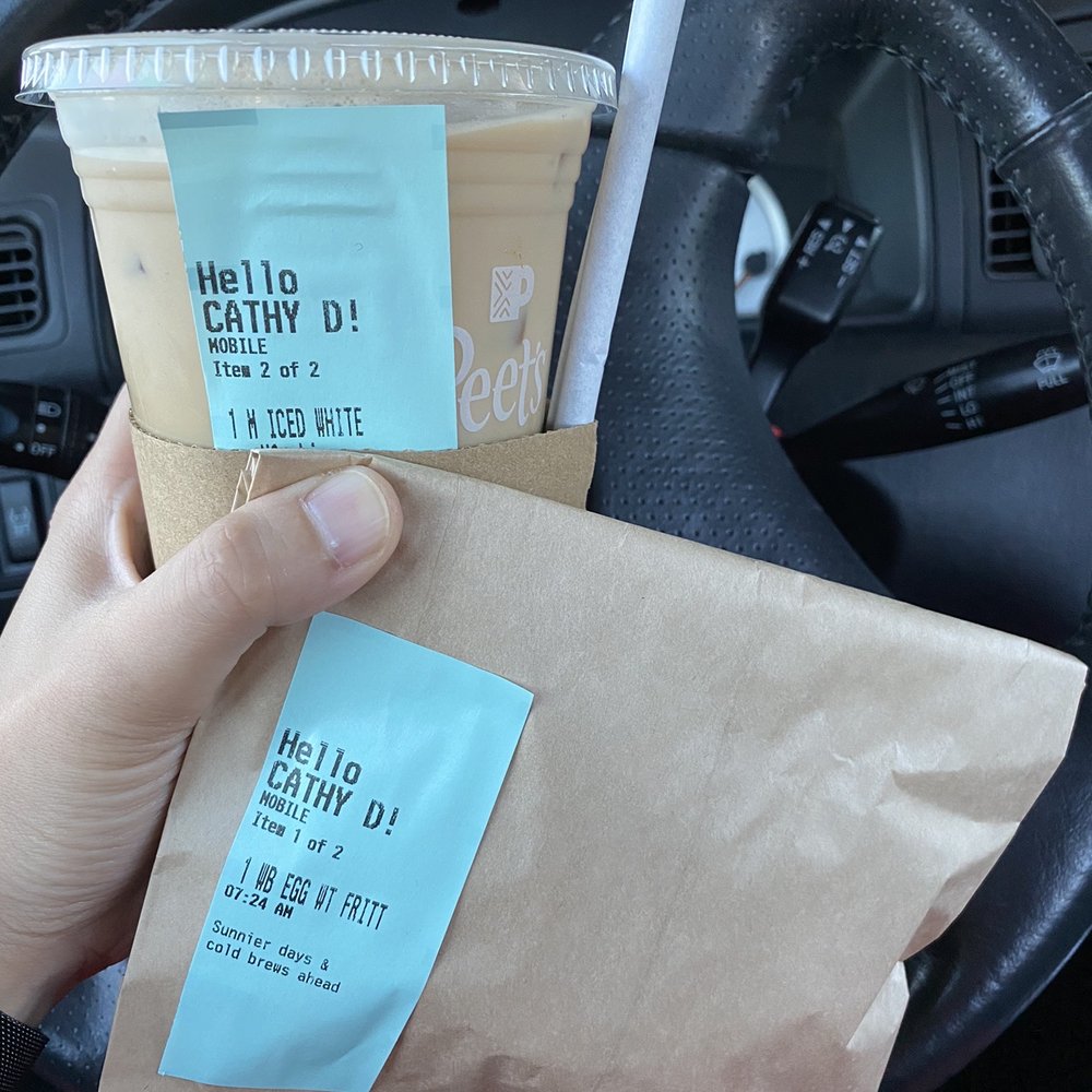 Peet's Coffee - mobile order for the win! - Coffee & Tea Near Me - Santa Clara, California