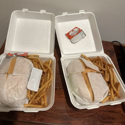Tortas El Guero - Two tortas
