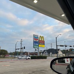 Chevron - Chevron gas and Mickey D's