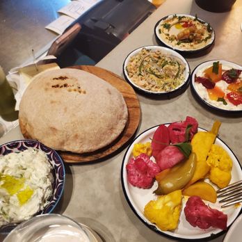 Shukette - Mixed appetizers - Middle Eastern Near Me - New York, New York Shukette - Mixed appetizers - Middle Eastern Near Me - New York, New York