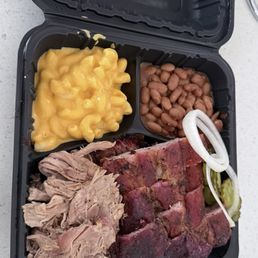 Three 3 Meats and 2 Sides Plate Three 3 Meats and 2 Sides Plate