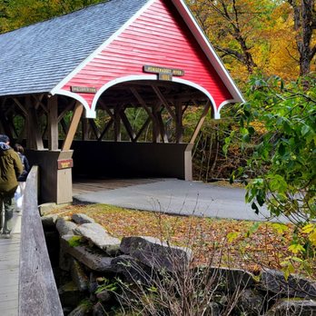 The Flume Gorge - 1st covered bridge - Parks Near Me - Lincoln, New Hampshire The Flume Gorge - 1st covered bridge - Parks Near Me - Lincoln, New Hampshire