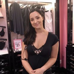 Victoria's Secret & PINK - Emma, the best bra fit expert! Wearing one of VS's fall featured bras! Gorgeous!