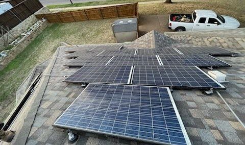 Slide of DFW Solar and Roofing