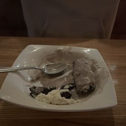Rolled Cookies and Cream Ice cream. Rolled Cookies and Cream Ice cream.