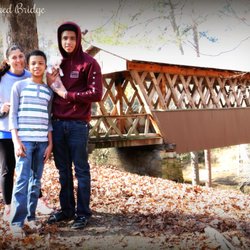 Clarkson Covered Bridge - The loves of my life!