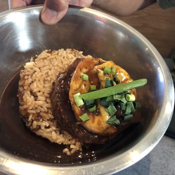Vibe Cafe - Loco Moco (vegan egg and patty) - Cafes Near Me - Hilo, Hawaii Vibe Cafe - Loco Moco (vegan egg and patty) - Cafes Near Me - Hilo, Hawaii