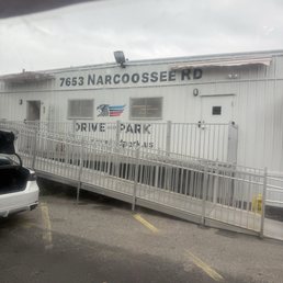 The  front of the business