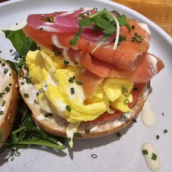 Yolked Kitchen - Slammin Salmon (minus capers) - Breakfast & Brunch Near Me - Clovis, California Yolked Kitchen - Slammin Salmon (minus capers) - Breakfast & Brunch Near Me - Clovis, California