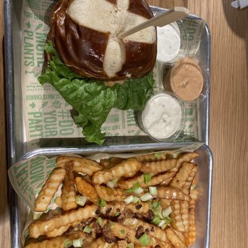 Next Level Veggie Grill Denver - Beyond Fire Burger and BeerChz Fries - Vegan Near Me - Denver, Colorado