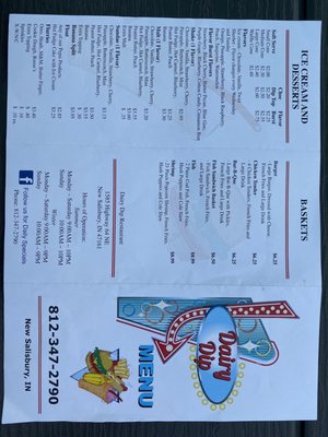 Menu photo 5 Dairy Dip New Salisbury, IN