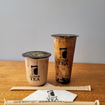 Lunar Tea - Milk tea. One regular and one large size - Coffee & Tea Near Me - Honolulu, Hawaii Lunar Tea - Milk tea. One regular and one large size - Coffee & Tea Near Me - Honolulu, Hawaii