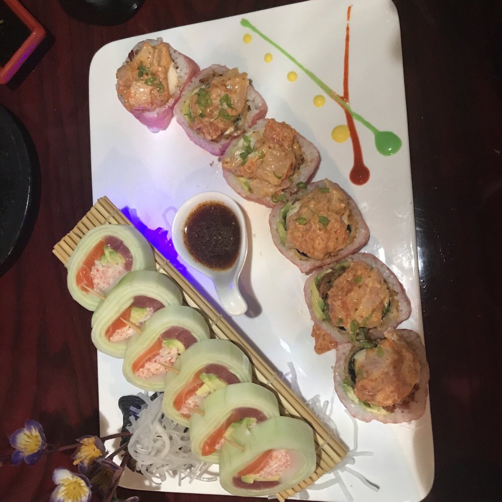 Hinode - That One Roll and the Naruto Sashimi Roll - Japanese Near Me - Oviedo, Florida