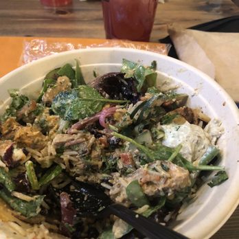 Mezeh - Half eaten bowl :) - Mediterranean Near Me - Germantown, Maryland Mezeh - Half eaten bowl :) - Mediterranean Near Me - Germantown, Maryland