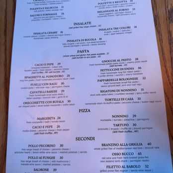 Osteria Nonnino - Menu 05.2026 - Italian Near Me - New York, New York Osteria Nonnino - Menu 05.2026 - Italian Near Me - New York, New York