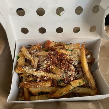 Becks Prime - Truffle fries with no truffle. - Fast Food Near Me - Houston, Texas Becks Prime - Truffle fries with no truffle. - Fast Food Near Me - Houston, Texas