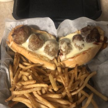 Zeppe's Pizzeria - Meatball sub. Not much sauce, but used the extra marinara from zepperonis and it was good. Fries had potential, but were on the cold side! - Pizza Near Me - Cleveland, Ohio Zeppe's Pizzeria - Meatball sub. Not much sauce, but used the extra marinara from zepperonis and it was good. Fries had potential, but were on the cold side! - Pizza Near Me - Cleveland, Ohio