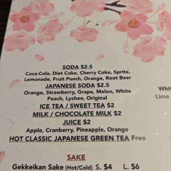 Sakura Sushi - Non-alcoholic drink menu - Sushi Bars Near Me - West Des Moines, Iowa Sakura Sushi - Non-alcoholic drink menu - Sushi Bars Near Me - West Des Moines, Iowa