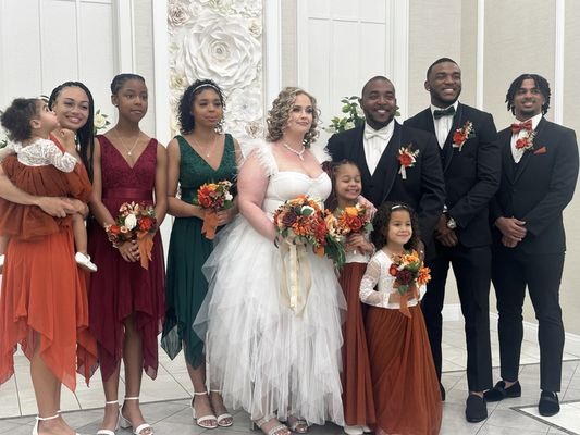 Vow Renewal - Vowel Renewal..........We love it!!