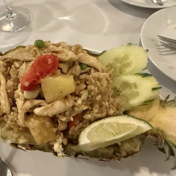 Rice & Curry - Pineapple Fried Rice with Chicken - Thai Near Me - Maple Glen, Pennsylvania Rice & Curry - Pineapple Fried Rice with Chicken - Thai Near Me - Maple Glen, Pennsylvania
