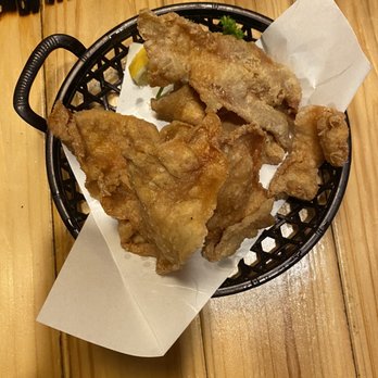 Carp Dori - Fried chicken skin - Izakaya Near Me - Honolulu, Hawaii Carp Dori - Fried chicken skin - Izakaya Near Me - Honolulu, Hawaii