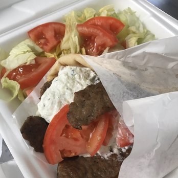 Cozy Cafe - Gyro (salad in place of fries) - Greek Near Me - Redondo Beach, California Cozy Cafe - Gyro (salad in place of fries) - Greek Near Me - Redondo Beach, California
