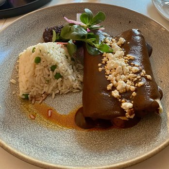 Xochi - Pork Enchiladas - Mexican Near Me - Houston, Texas Xochi - Pork Enchiladas - Mexican Near Me - Houston, Texas