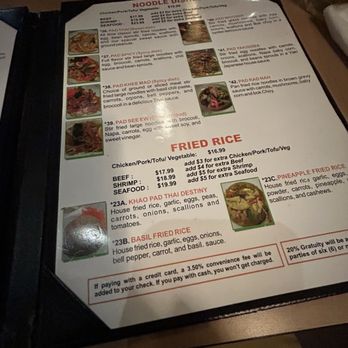 Thai Destiny - menu - Thai Near Me - Bermuda Run, North Carolina Thai Destiny - menu - Thai Near Me - Bermuda Run, North Carolina