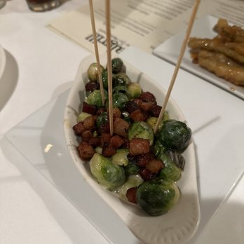 Global Grill - Baby Brussels sprouts - New American Near Me - Pensacola, Florida