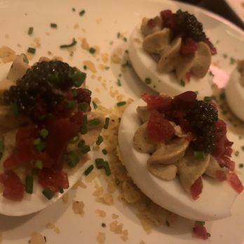 The Grill - Best thing the entire night. Deviled eggs w/ caviar - American Near Me - Washington, DC, District of Columbia