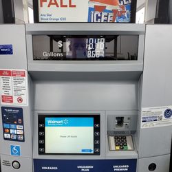 Walmart Fuel Station - Its 40 degrees here!